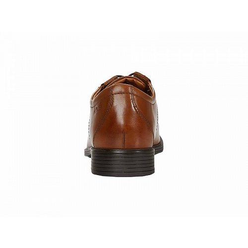 Clarks クラークス メンズ 男性用 シューズ 靴 オックスフォード 紳士靴 通勤靴 Whiddon Plain - Dark Tan Leather｜ilovela｜05