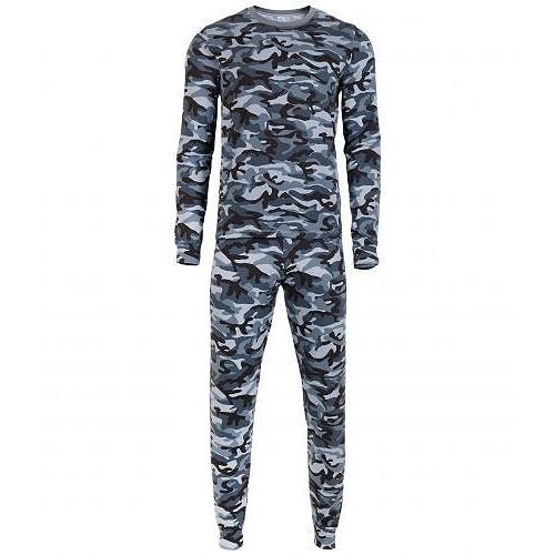 コンビニ受取対応商品 Esme 男の子用 ファッション 子供服 パジャマ 寝巻き Full Length Set Grey Camo 特売 Tv Creativetalentnetwork Com