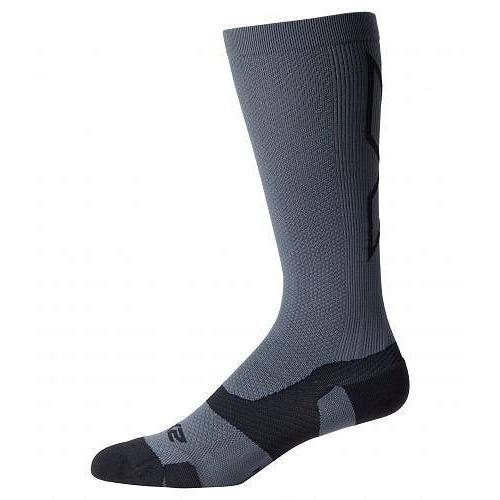 最新作 Vectr 靴下 ソックス ファッション 女性用 レディース ツータイムズユー 2XU Light Titanium/Black - Sock Full-Length Cushion ルームソックス