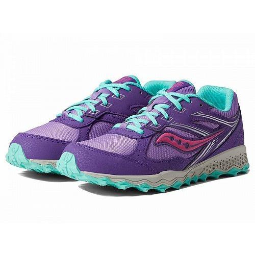 Saucony Kids サッカニー 女の子用 キッズシューズ 子供靴 スニーカー 運動靴 Cohesion TR14 LTT (Little Kid/Big Kid) - Purple/Pink