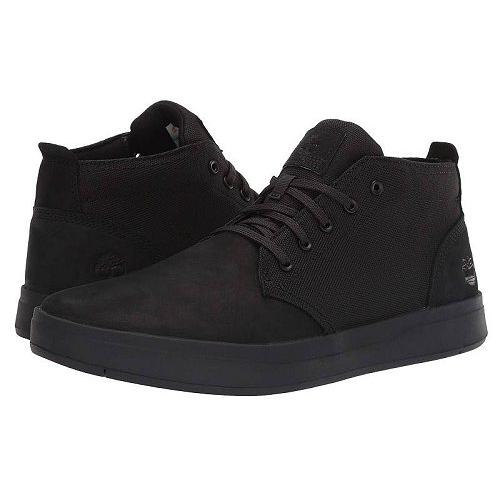 新作モデル Timberland ティンバーランド メンズ 男性用 シューズ 靴 スニーカー 運動靴 Davis Square Leather And Fabric Chukka Black Nubuck Black メール便なら送料無料 Mail Alrayan University Edu Ye