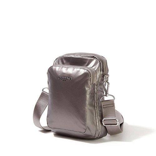 店舗用品 Baggallini バッガリーニ レディース 女性用 バッグ 鞄 バックパック リュック Modern Everywhere Explorer Crossbody - Gunmetal Metallic