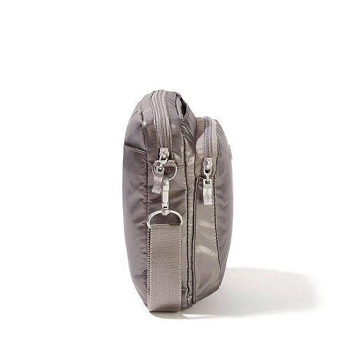 店舗用品 Baggallini バッガリーニ レディース 女性用 バッグ 鞄 バックパック リュック Modern Everywhere Explorer Crossbody - Gunmetal Metallic