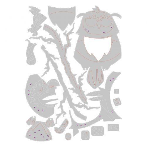 抜き型（ダイ） Sizzix Thinlits Die Set 16PK - Arthur Colorize by