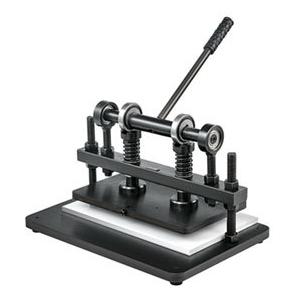 手動式革裁断機(ダイカット)ロータリーカム式ハンドプレスクリッカー
