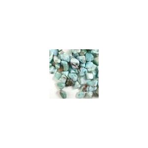 小石・チップインレイ用天然石チップ（穴なしさざれ石） ラリマー（50g