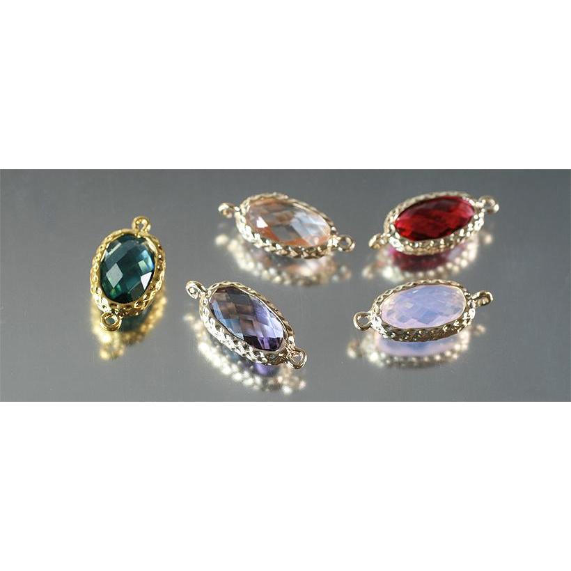 メタル リンク オーバルルビーレッド/1個 |  | 02