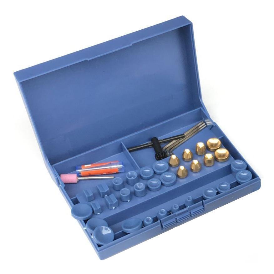 ビーズ穴あけバイス（両サイド） バイス/1セット : アイ・ラブ