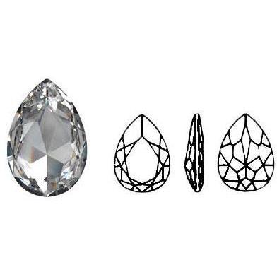 SWAROVSKI（スワロフスキー） #4327 - 30x20mm クリスタル/1個 : アイ 
