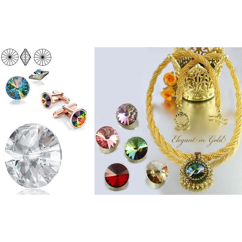 SWAROVSKI（スワロフスキー） #1122 リボリ 12mm シルバーシェイド/1個