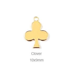 メタル、ブランド・タグ 3-C10 (Clover) / 1個 | 