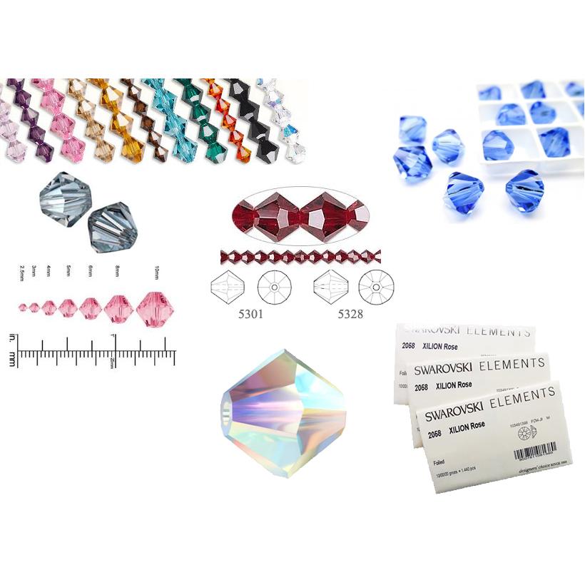 スワロフスキー　# 5301 5328 4mm ソロバン型 卸パック 4mm ルビー/ 10グロス(1440個) | SWAROVSKI | 01