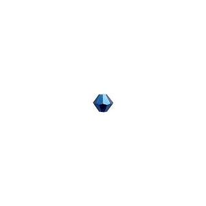 SWAROVSKI スワロフスキー #5301 メタリック ブルー2x (両面) ソロバン 