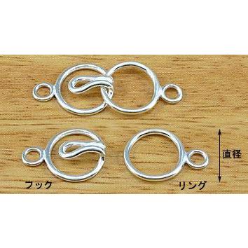 シルバー925 サークル フック、直径 9mm / 1個. |  | 01