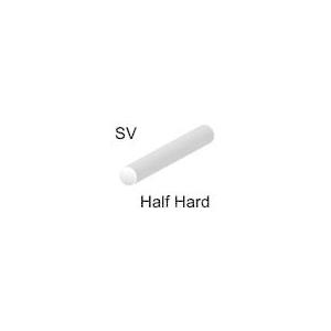 シルバー925 ワイヤー RH-060 ラウンドタイプ、線径：0.60mm、ハーフハードワイヤー 　/ 1オンス巻(9.5m)
