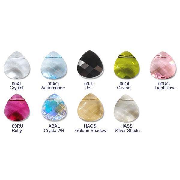 SWAROVSKI スワロフスキー #6012、11x10mm、クリスタルAB/1個