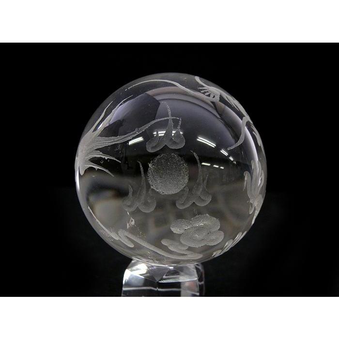 水晶丸玉手彫り龍　50mm 水晶 丸玉 手彫り龍 外側彫り 白龍/1個 : アイ・ラブ・スマート - 通販