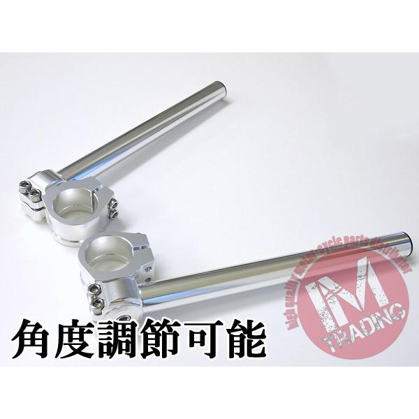 人気ブランド 43パイ 43mm セパハン 銀 角度調節式low セパレートハンドル ゼファー1100 Zrx1100 Ii Zrx10 Zzr1100 C D等に 43f正立 大注目 Turningheadskennel Com