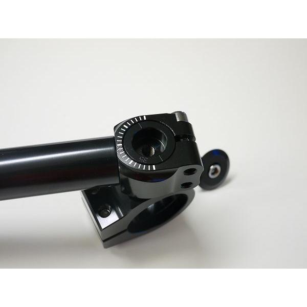 52パイ 52mm セパハン 黒 角度調節式LOW セパレートハンドル ZX7 ZX7R