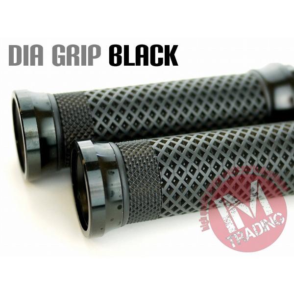 YAMAHA（ヤマハ） ダイヤ バイク カスタムグリップ ブラック ストーン