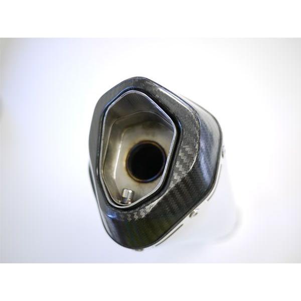 ステンレス製カーボンヘキサゴンエンド サイレンサー50.8 汎用 : IM