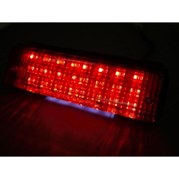 GPZ400R GPZ600R用 LEDテールランプ レッドレンズ ニンジャ ナンバー灯