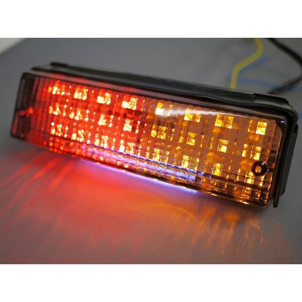 GPZ900R GPZ750R用 LEDウインカー付きテールランプ スモークレンズ