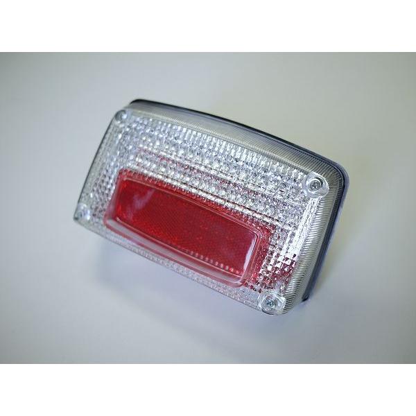 GSX1100S GSX750Sカタナ用 LEDテールランプ クリアレンズ ナンバー灯
