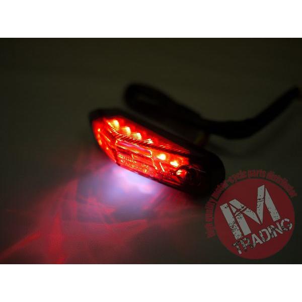 YAMAHA（ヤマハ） ミニLEDテールランプ スモークレンズ バイク用