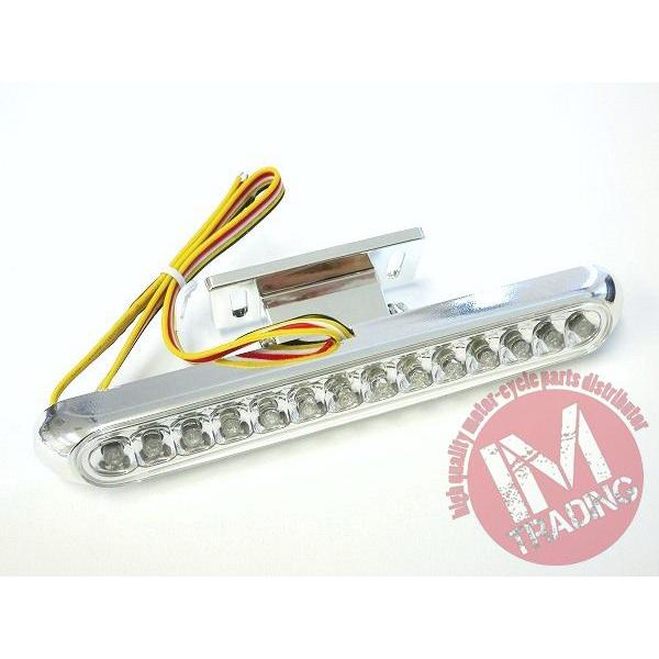 LEDウインカー一体型テールランプ ステー付き バイク用 ビューエル