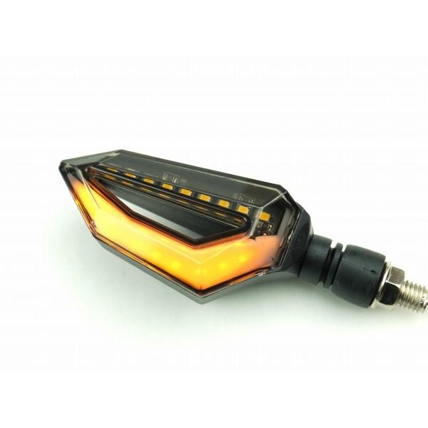 デュアルカラー LEDウインカー TYPE1 オレンジ ダブル球 ポジション付