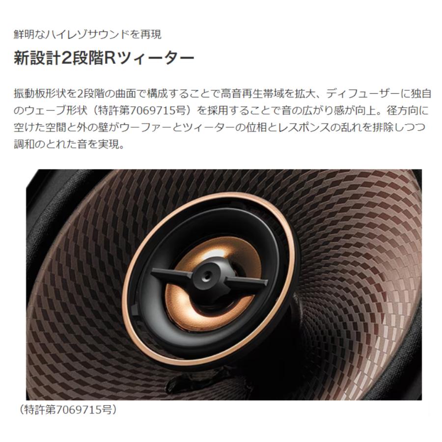 KENWOOD ケンウッド KFC-RS165 16cm カスタムフィットスピーカー 2本1