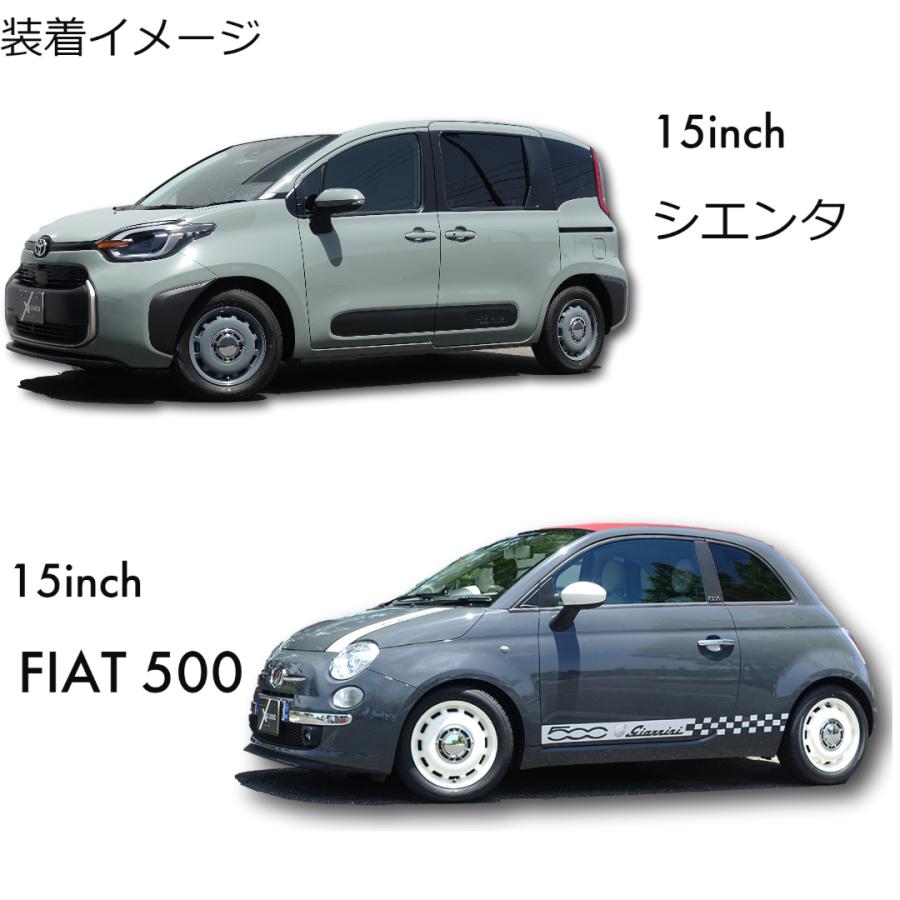 アルミホイール 12インチ 4 本 軽トラ・軽バン コスミック クロス