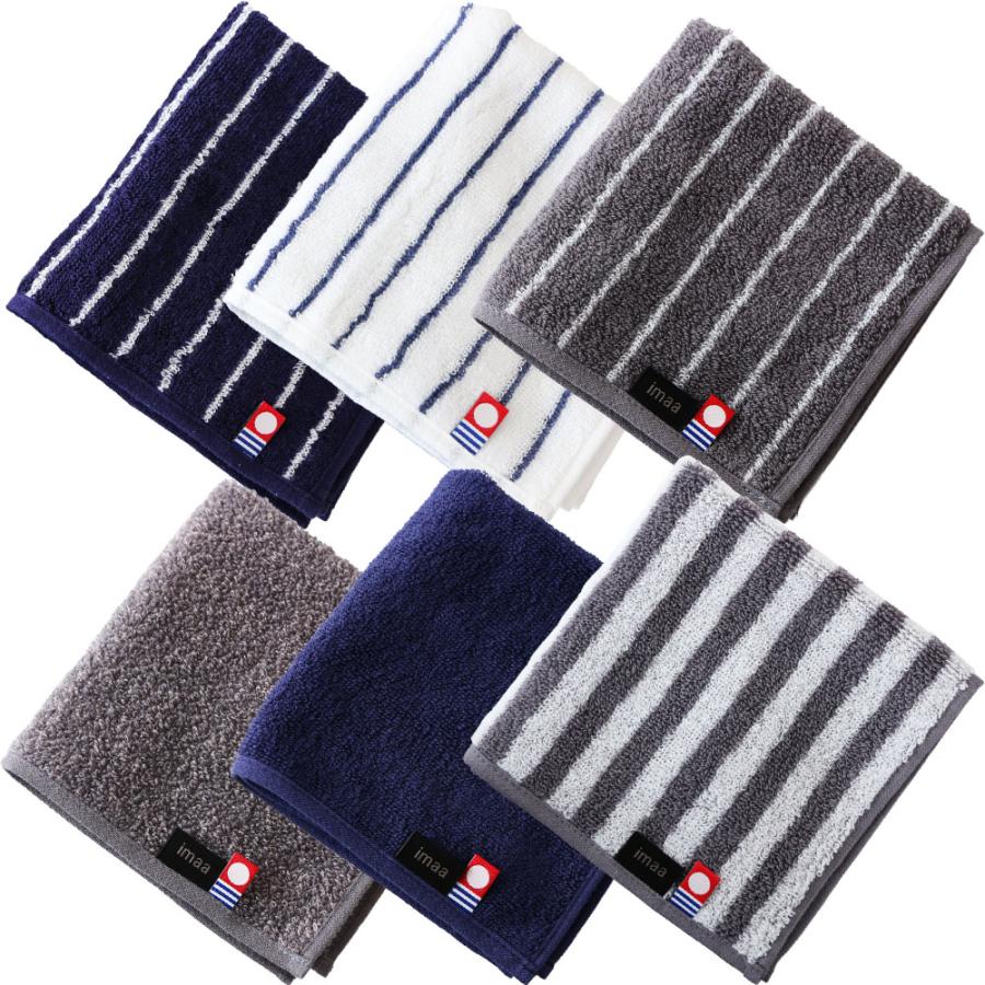 今治タオル（imabari towel） タオルハンカチ 6枚セット 日本製 25