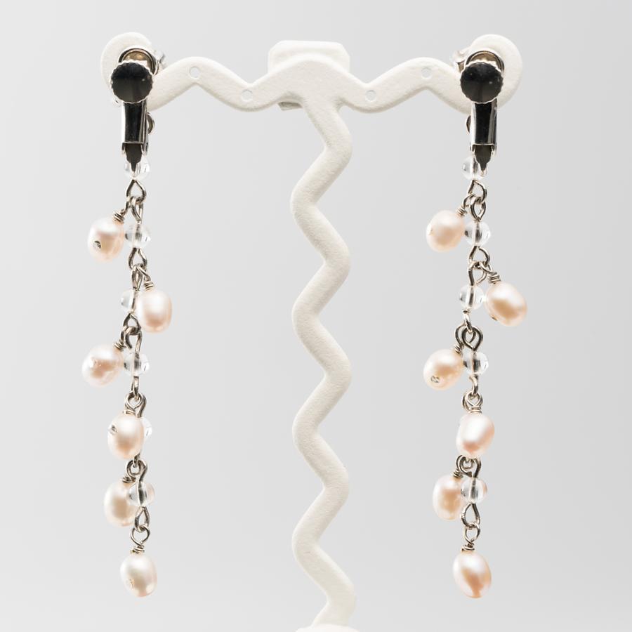 アクセサリー イヤリング 淡水パール クォーツ ピンク ロング 127366 金属アレルギー ニッケルフリー  イマックジュエリー公式 爆買 | ブランド登録なし | 02