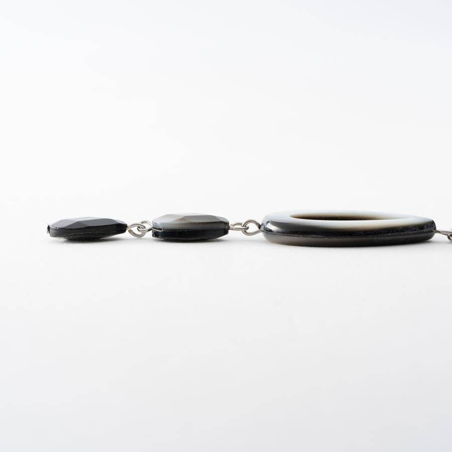 アクセサリー ネックレス 黒蝶貝 グレー Y字 2WAY 141855 灰色  パワーストー  イマックジュエリー公式 爆買 | ブランド登録なし | 05