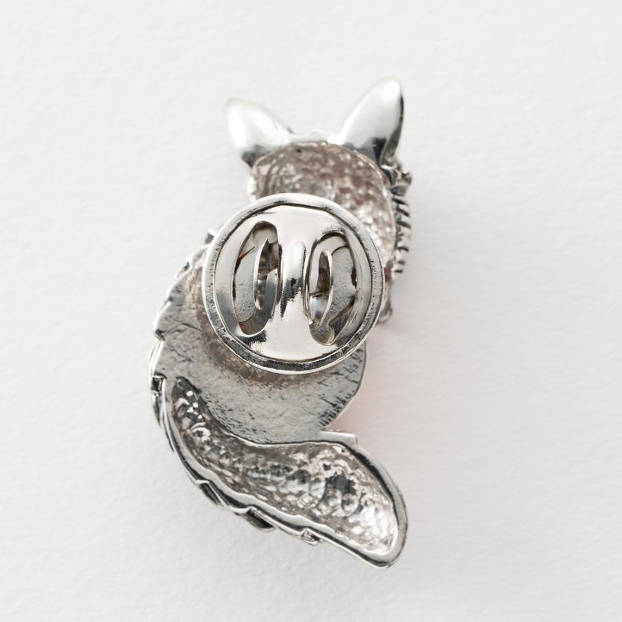 アクセサリー バッジ ボヘミアングラス ピンクベージュ きつね 150742  イマックジュエリー公式 爆買 | ブランド登録なし | 02