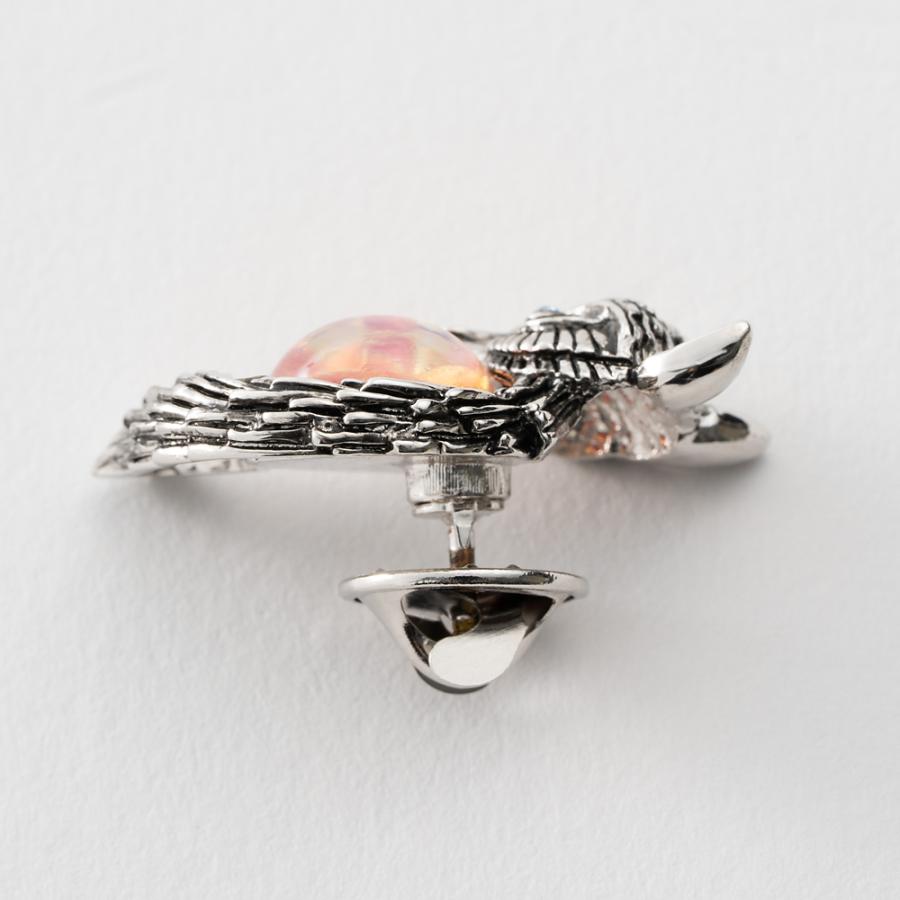 アクセサリー バッジ ボヘミアングラス ピンクベージュ きつね 150742  イマックジュエリー公式 爆買 | ブランド登録なし | 03