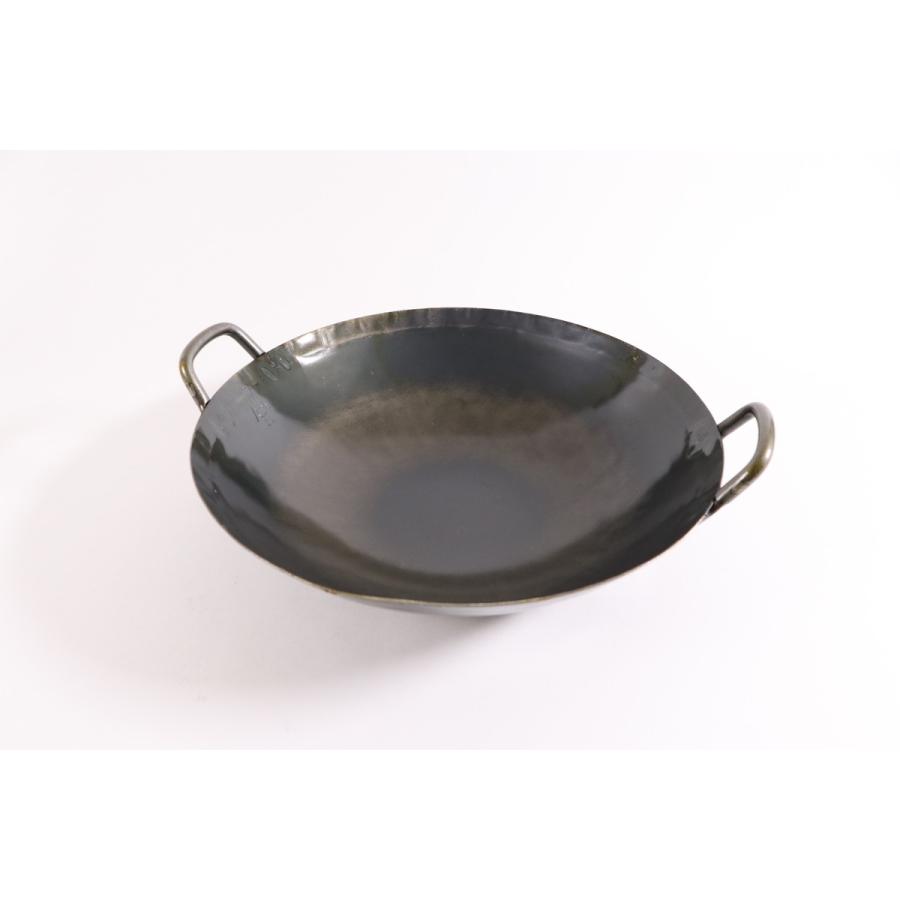 KD 鉄打出中華鍋 1.6mm(取手溶接)57cm