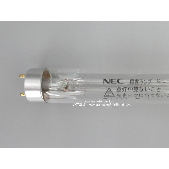 GL-6(GL6)(25本)｜殺菌ランプ｜グロースタータ形｜6形,6W,口金G5｜ホタルクス(旧NECライティグ)｜NEC GL-6 25