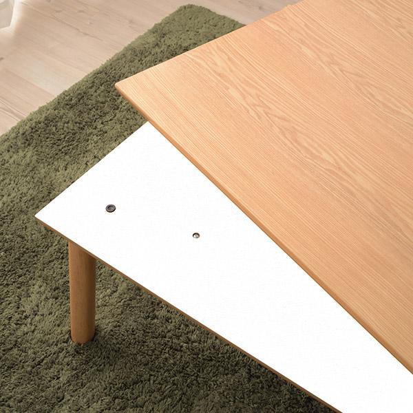 東谷 こたつテーブル フラットヒーター ナチュラル 長方形 105 オール