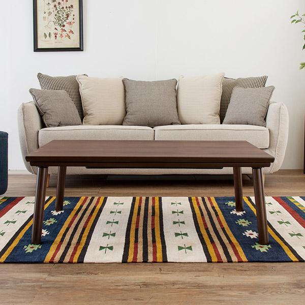 東谷 こたつテーブル フラットヒーター ナチュラル 長方形 105 オール