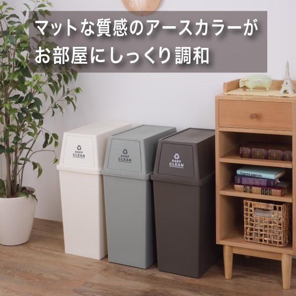東谷 ゴミ箱 45リットル 分別 キッチン 大容量 フタ付き 安い