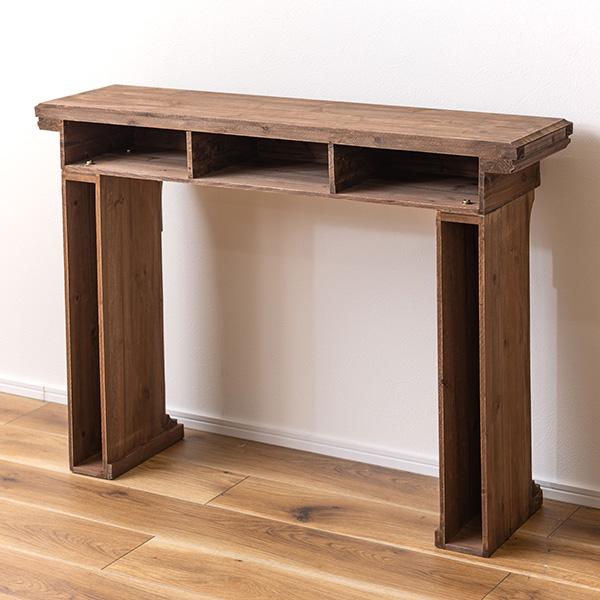 東谷 棚 飾り棚 マントルピース 暖炉 コンソールテーブル 幅100