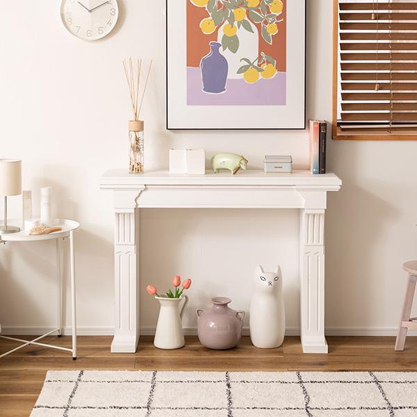 東谷 棚 飾り棚 マントルピース 暖炉 コンソールテーブル 幅100