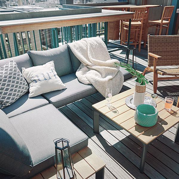 ガーデンリビング アウトドアリビング 家具 ソファ テーブル セット