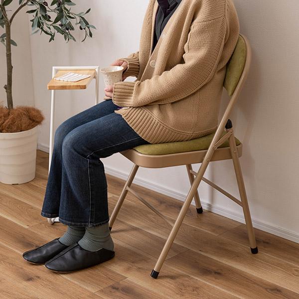 東谷 折りたたみ椅子 パイプ椅子 爆買 おしゃれ 軽量 室内 コンパクト