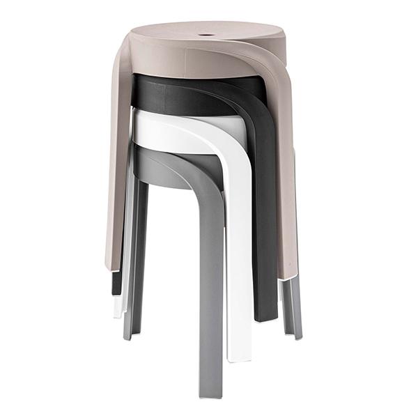 【廃盤・未使用】東谷 スツール スタッキングチェア RKC-272 2脚セット 東谷 スツール ホワイト 白 椅子 いす イス チェアー チェア