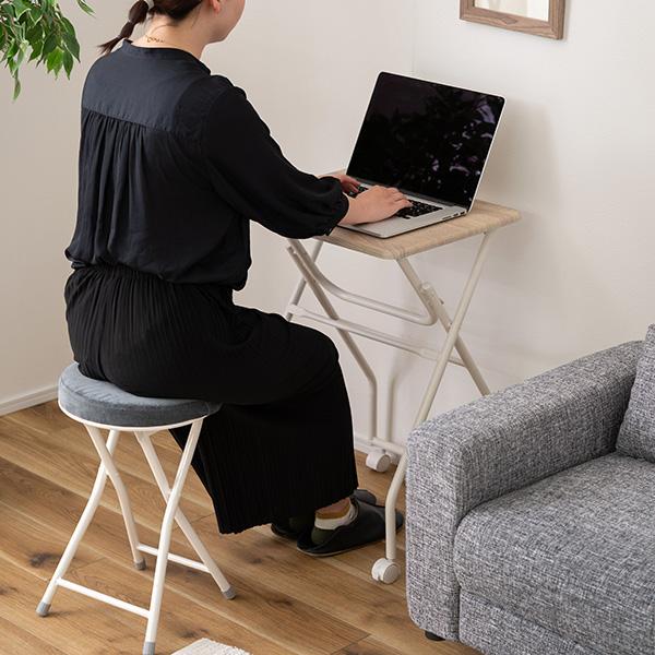 テーブルキャスター付両サイド折りたたみ 楽天市場】テーブル 折りたたみ キャスター付き スチール