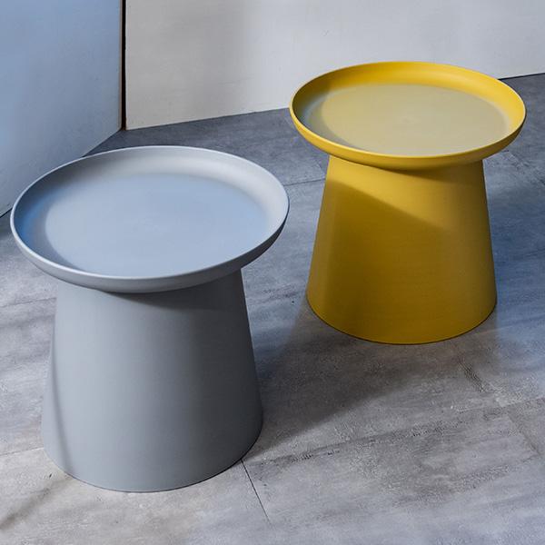 東谷 ラウンドトレーテーブル 北欧 おしゃれ 直径50cm カフェテーブル